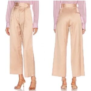 Fleur Du Mal Twill Belted Trouser Safari